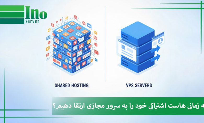 ارتقا هاست اشتراکی