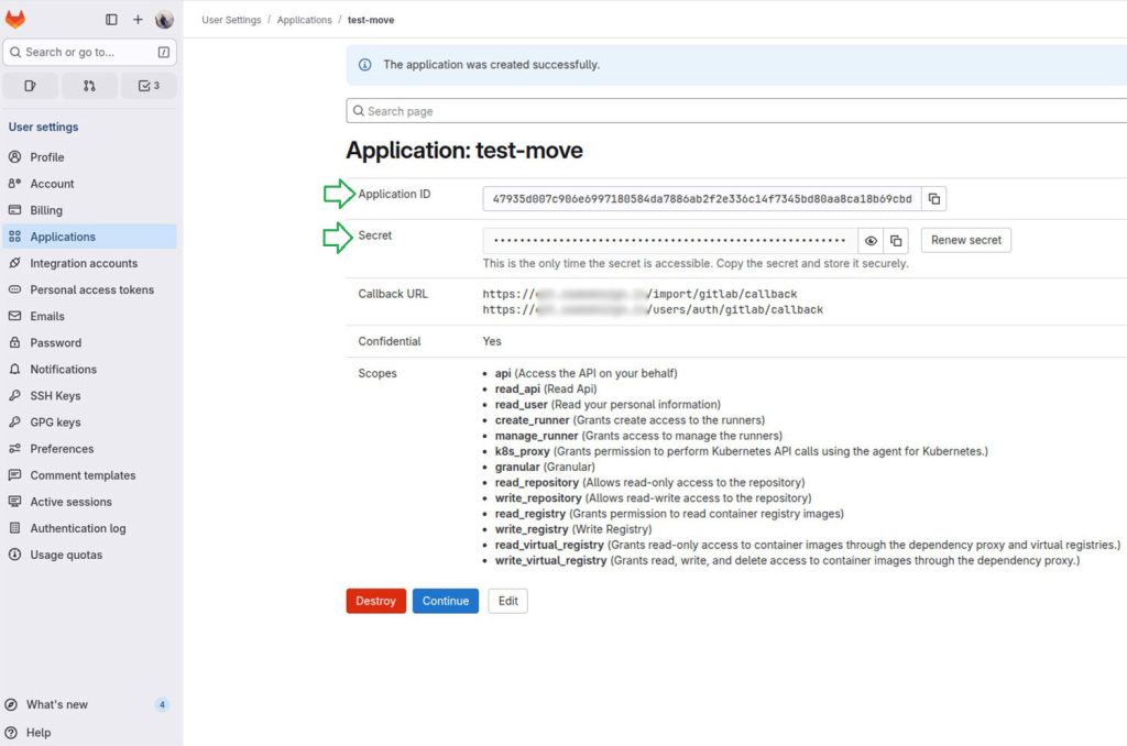 انتقال پروژه به سرور GitLab